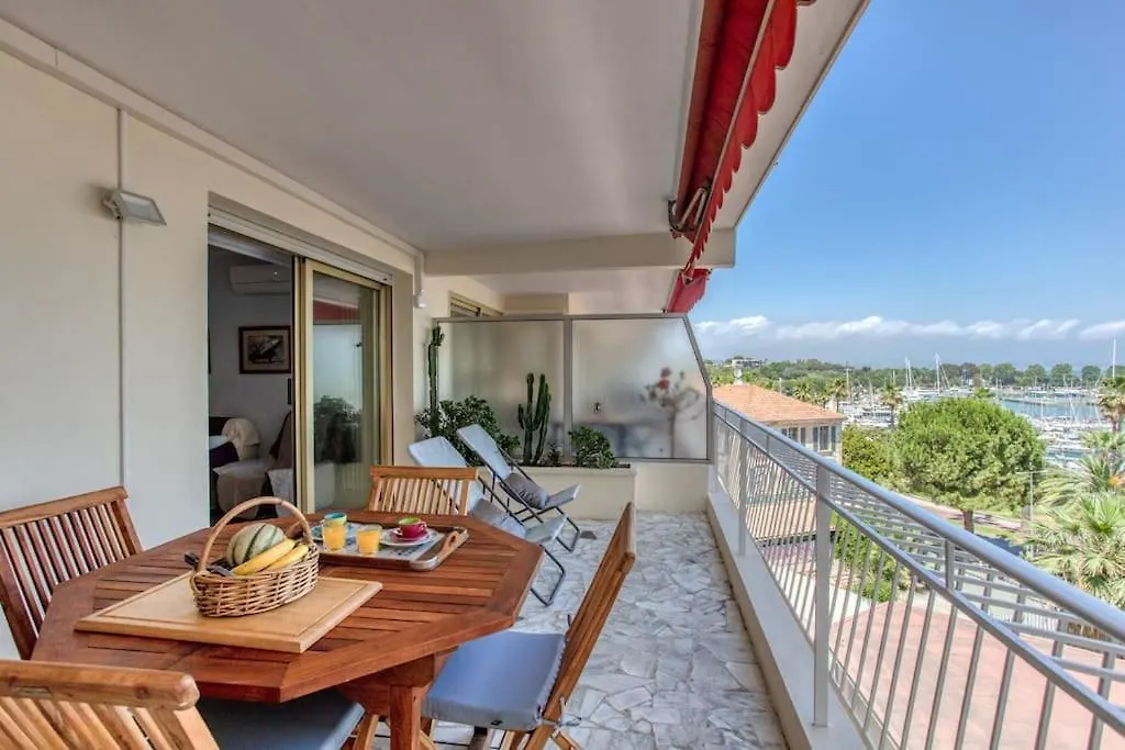 Apartmán A2 - 1 Bdr Antibes Sea & Port View - Ac, Garage & Terrace 0*,