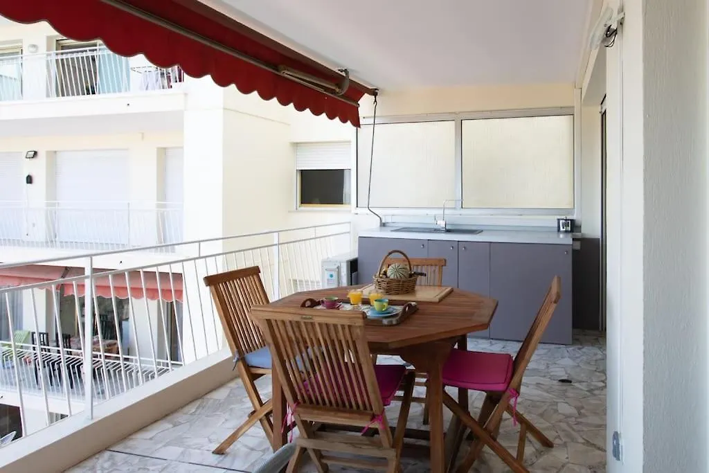 Apartmán A2 - 1 Bdr Antibes Sea & Port View - Ac, Garage & Terrace Francie