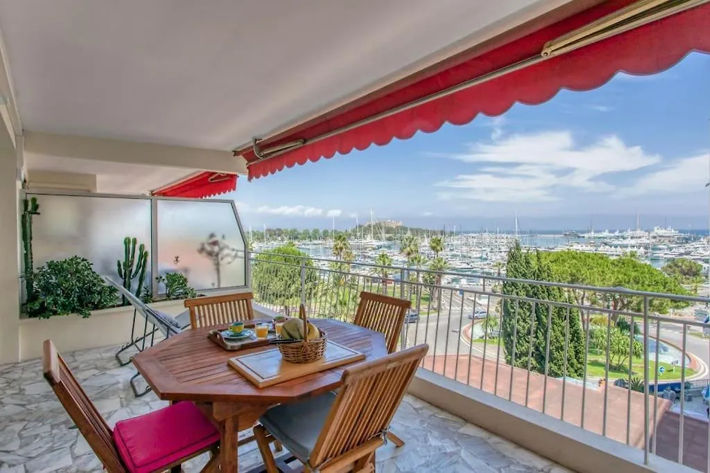 A2 - 1 Bdr Antibes Sea & Port View - Ac, Garage & Terrace Apartment