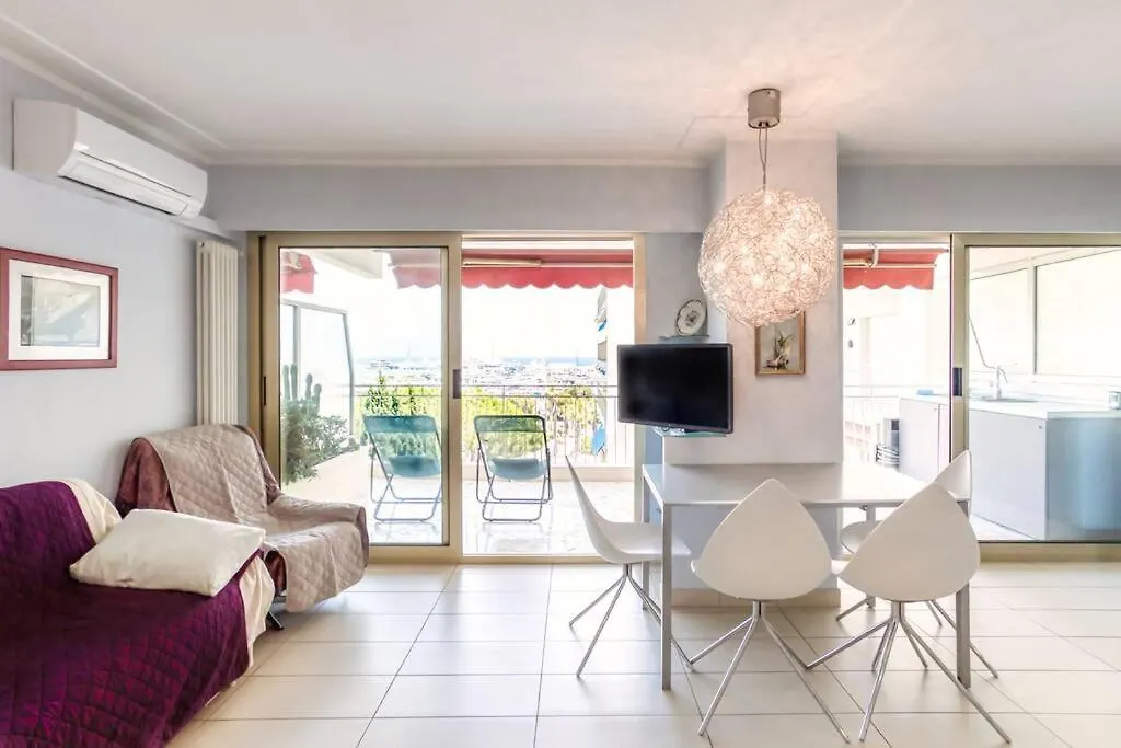 A2 - 1 Bdr Antibes Sea & Port View - Ac, Garage & Terrace Apartment